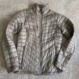 The North Face Gray Quilted Jacket